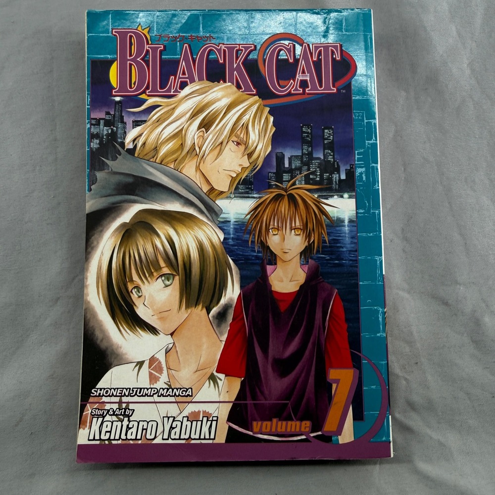 Black Cat Vol 7 Manga Shonen Jump Viz Media Kentaro Yabuki English Paperback